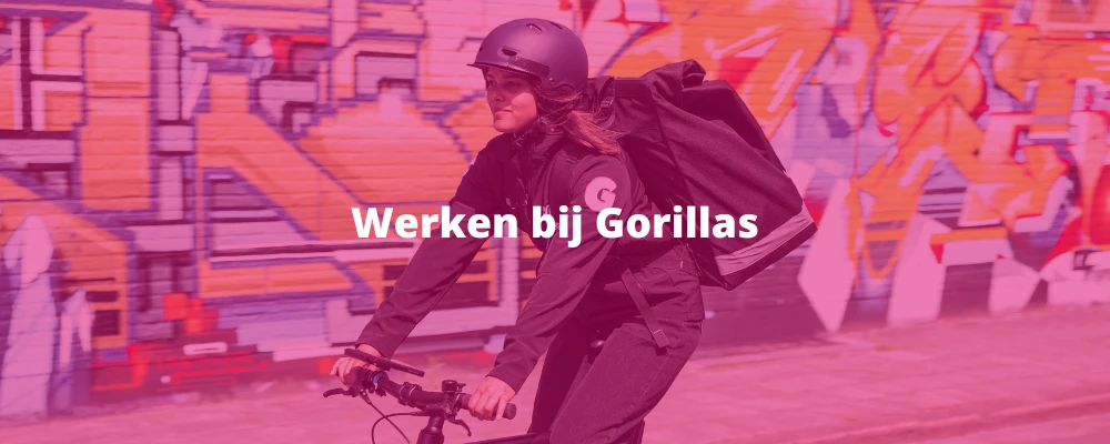 werken bij gorillas - Bikeshift